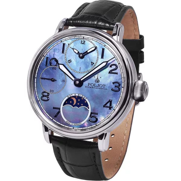 Poljot International Doubletimer orologio da uomo 9120.2940336