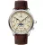 Zeppelin Méditerranée 1921 Moon Phase orologio da uomo 9636-5, quadrante beige, cinturino in pelle marrone