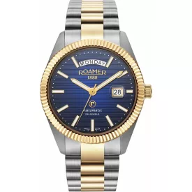 Roamer Primeline Day-Date orologio da uomo 981666 47 45 50