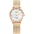 Roamer Valais Diamond orologio da donna set 989847 49 10 05, cinturino in acciaio inossidabile oro rosa