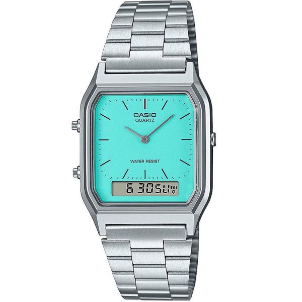 Casio Vintage Tiffany unisex orologio AQ-230A-2A2MQYES