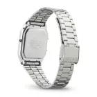 Casio Vintage orologio unisex AQ-230A-7DMQYES, quadrante bianco, cinturino in acciaio inossidabile argento