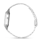 Casio Vintage orologio unisex AQ-230A-7DMQYES, quadrante bianco, cinturino in acciaio inossidabile argento