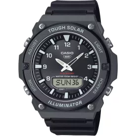 Casio Collection orologio da uomo AQ-S820W-1AVEF, quadrante nero, cinturino in plastica nero