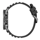Citizen Chrono orologio da uomo AT2565-05E, quadrante grigio, cinturino in silicone nero