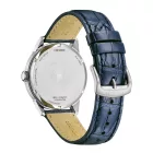 Citizen Elegance Man orologio da uomo AW0151-00L, quadrante blu, cinturino in pelle blu