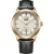 Citizen Elegance Man orologio da uomo AW0153-04A, quadrante beige, cinturino in pelle nero