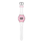 Casio Baby-G orologio da donna BGD-565SJ-7ER, quadrante argento, cinturino in plastica argento