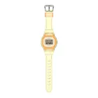 Casio Baby-G orologio da donna BGD-565SJ-9ER, quadrante giallo, cinturino in plastica giallo