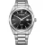 Citizen Elegance Man orologio da uomo BI5110-54E, quadrante nero, cinturino in acciaio inossidabile argento