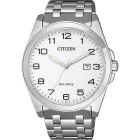 Citizen Elegance Man orologio da uomo BM7108-81A, quadrante bianco, cinturino in acciaio inossidabile argento