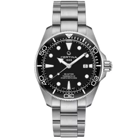   Certina DS Action Diver 43mm Powermatic 80 orologio da uomo C032.607.11.051.00