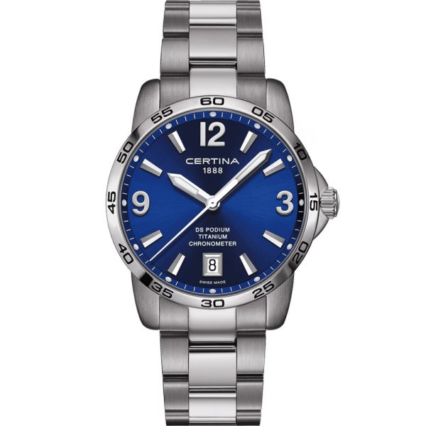 Certina DS Podium 40mm orologio da uomo C034.451.44.047.00