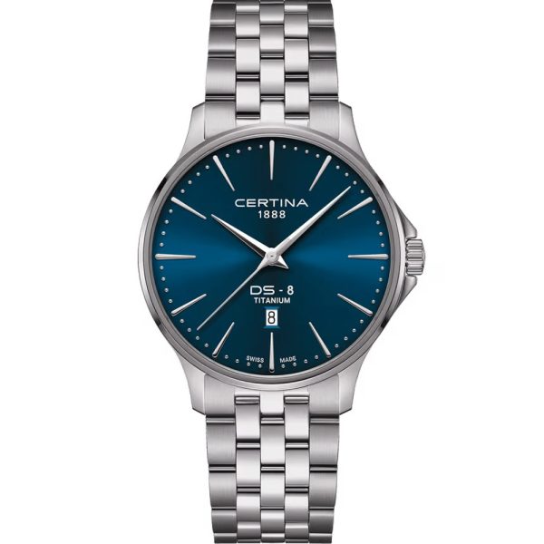 Certina DS-8 Gent 40mm orologio da uomo C045.410.44.041.00