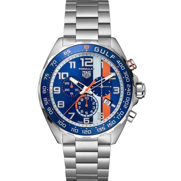 Tag Heuer Formula 1 Gulf Special Edition orologio da uomo CAZ101AT.BA0842