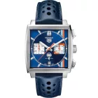 Tag Heuer Monaco X Gulf Special Edition Heuer 02 orologio da uomo CBL2115.FC6494