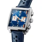 Tag Heuer Monaco X Gulf Special Edition Heuer 02 orologio da uomo CBL2115.FC6494