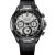 Citizen Attesa Satellite Wave GPS orologio da uomo CC4055-14H, quadrante nero, cinturino in plastica nero