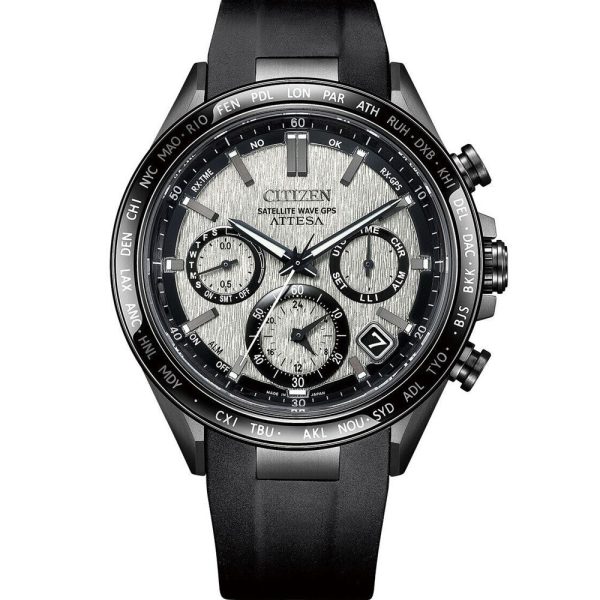 Citizen Attesa Satellite Wave GPS orologio da uomo CC4055-14H