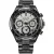 Citizen Attesa Satellite Wave GPS orologio da uomo CC4055-66H, quadrante nero, cinturino in titanio nero