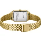 Cluse Fluette orologio da donna CW11514, quadrante verde, cinturino in acciaio inossidabile oro