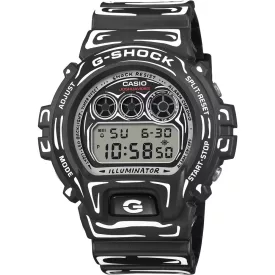 Casio G-Shock x Joshua Vides Limited Edition orologio da uomo DW-6900JV-1ER, quadrante nero, cinturino in plastica nero