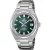 Casio Edifice orologio da uomo EFB-109D-3AVEF, quadrante verde, cinturino in acciaio inossidabile argento