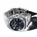 Casio Edifice Automatic orologio da uomo EFK-200CD-1AER, quadrante nero, cinturino in acciaio inossidabile argento