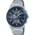 Casio Edifice orologio da uomo EFS-S650D-2AEF, quadrante blu, cinturino in acciaio inossidabile argento