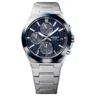 Casio Edifice orologio da uomo EFS-S650D-2AEF, quadrante blu, cinturino in acciaio inossidabile argento