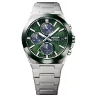 Casio Edifice orologio da uomo EFS-S650D-3AEF, quadrante verde, cinturino in acciaio inossidabile argento