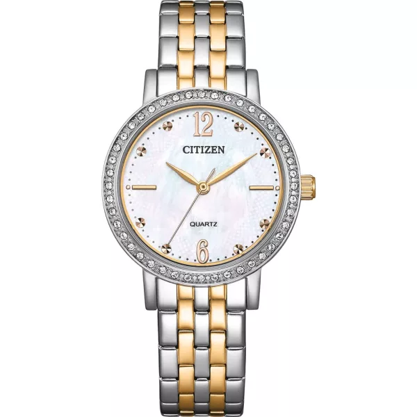 Citizen Elegance Lady orologio da donna EL3106-59D, cinturino in acciaio inossidabile oro