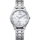 Citizen Elegance Lady orologio da donna EM0500-73A, quadrante argento, cinturino in acciaio inossidabile argento