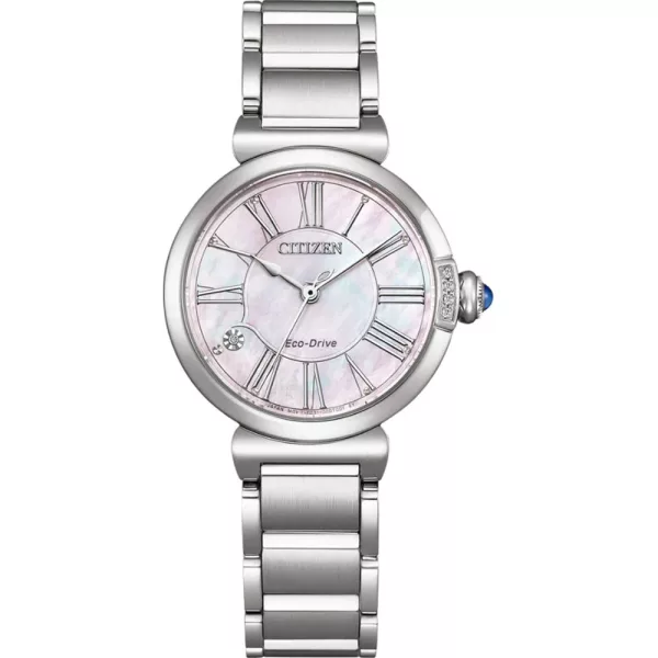 Citizen Elegance Lady orologio da donna EM1060-87Y, cinturino in acciaio inossidabile argento