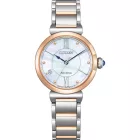 Citizen Elegance Lady orologio da donna EM1074-82D, cinturino in acciaio inossidabile argento