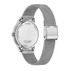 Citizen Elegance Lady orologio da donna EM1220-82A, quadrante argento, cinturino in acciaio inossidabile argento