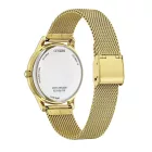 Citizen Elegance Lady orologio da donna EM1222-87A, quadrante argento, cinturino in acciaio inossidabile oro