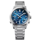 Casio Edifice orologio da uomo EQB-1300D-2AEF, quadrante blu, cinturino in acciaio inossidabile argento