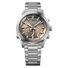 Casio Edifice orologio da uomo EQB-1300D-5AEF, quadrante marrone, cinturino in acciaio inossidabile argento