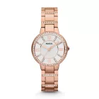 Fossil orologio da donna ES3284, cinturino in acciaio inossidabile oro rosa