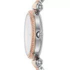Fossil Carlie Mini orologio da donna ES4649, cinturino in acciaio inossidabile argento