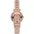 Fossil Carlie Mini orologio da donna ES4699, cinturino in pelle rosa