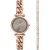 Fossil Carlie orologio da donna impostato ES5378SET
