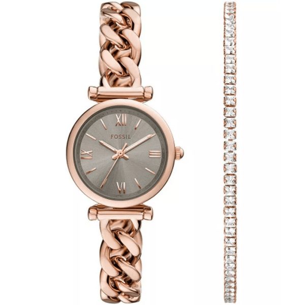 Fossil Carlie orologio da donna impostato ES5378SET