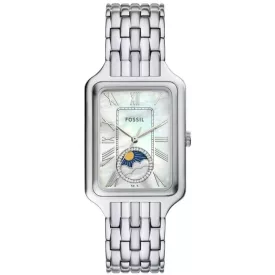 Fossil Raquel orologio da donna ES5400, cinturino in acciaio inossidabile argento