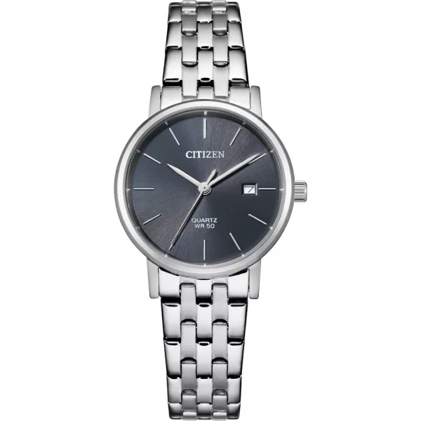 Citizen Elegance Lady orologio da donna EU6090-54H, quadrante grigio, cinturino in acciaio inossidabile argento