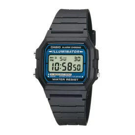 Casio Collection orologio da uomo F-105W-1AWYEF, cinturino in plastica nero