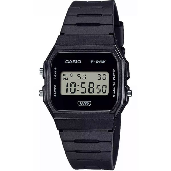 Casio Vintage unisex orologio F-91WB-1AEF