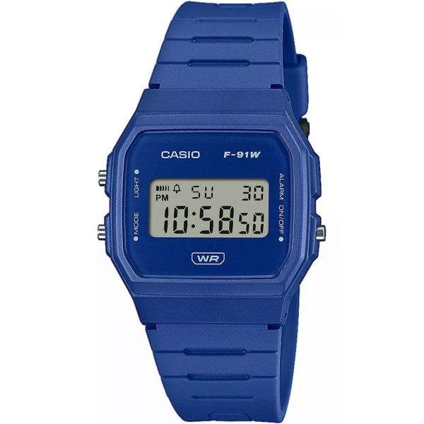 Casio Vintage unisex orologio F-91WB-2A1EF