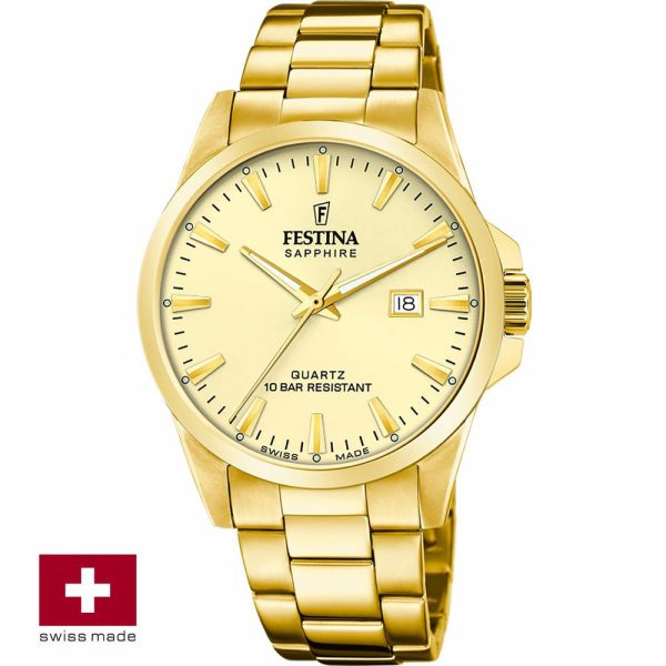 Festina Swiss Made Acier orologio da uomo F20044/4
